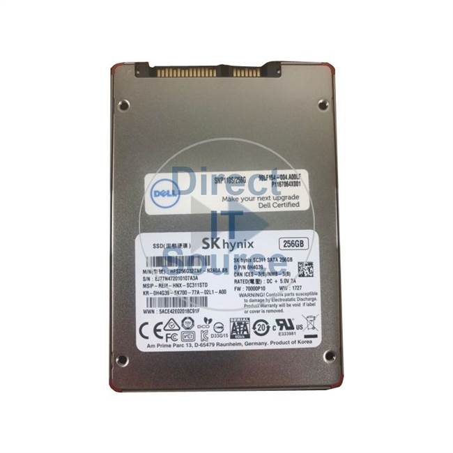 Dell H4G39 - 256GB SATA 2.5" SSD