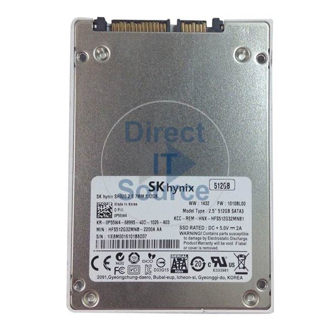 Dell H7P9P - 512GB SATA 2.5" SSD