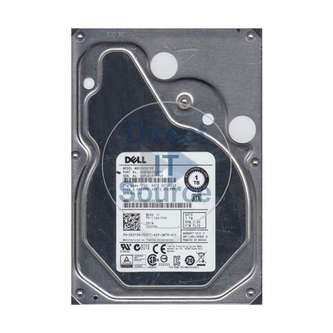 Dell HDEPQ03DLA51 - 1TB 7.2 SATA 6.0Gbps 3.5Inch Cache Hard Drive