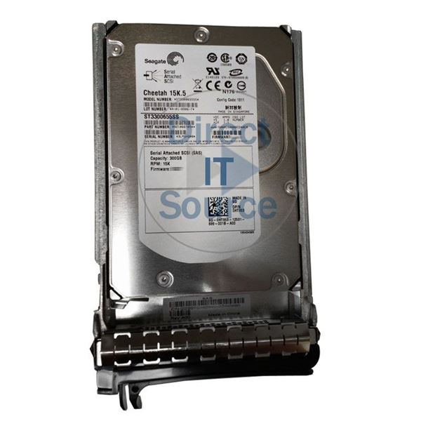 Dell HT953 - 300GB 15K SAS 3.0Gbps 3.5" Hard Drive