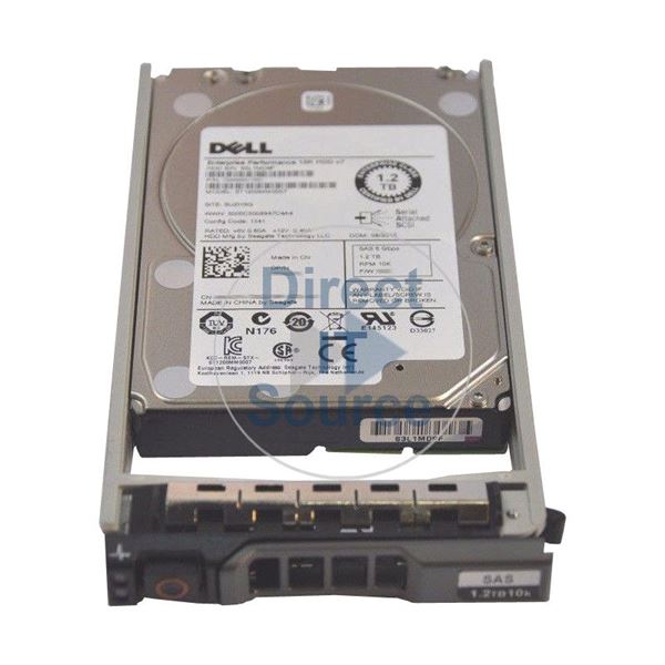 Dell J64PD - 1.2TB 10K SAS 6.0Gbps 2.5" Hard Drive