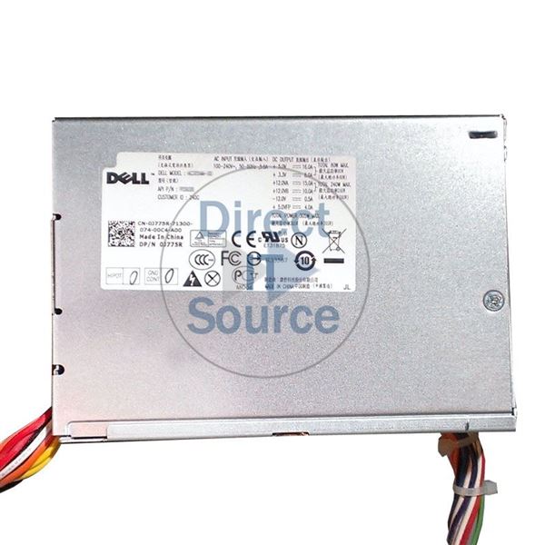 Dell J775R - 305W Power Supply For OptiPlex 760, 780