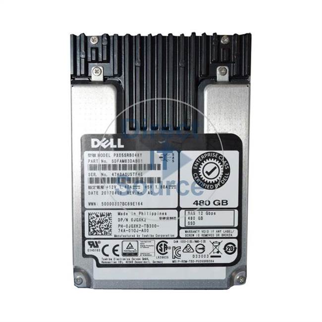 Dell JGXK2 - 480GB SAS 12Gbps 2.5" SSD