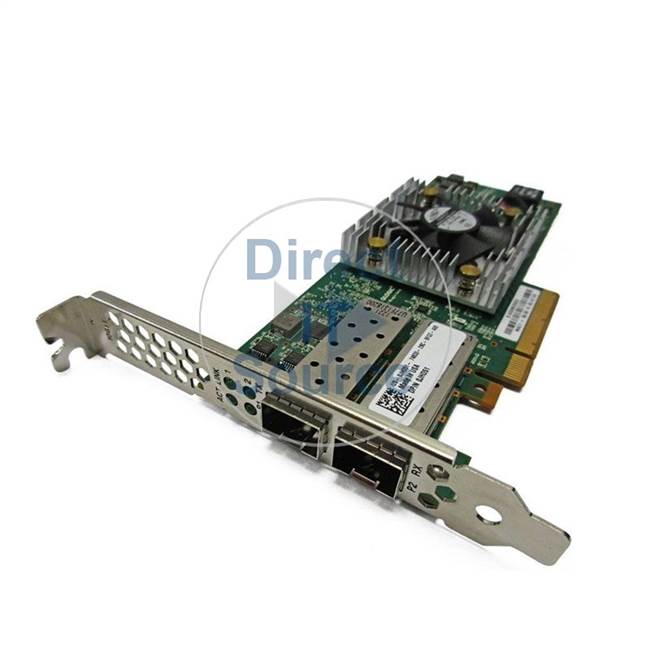 Dell JHD51 - Qlogic Qle8262L Dual Port 10G FCOE Fiber - Fibre Channel Over Et