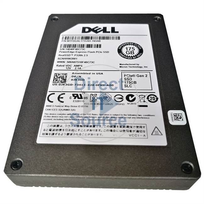 Dell JK3GD - 175GB SATA 2.5" SSD