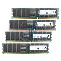 Kingston KTC-DL580G2/1G - 1GB 4x256MB DDR PC-1600 ECC Registered 184-Pins Memory