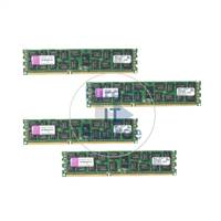 Kingston KTH-PL3168K4/16G - 16GB 4x4GB DDR3 PC3-10600 ECC Registered 240-Pins Memory