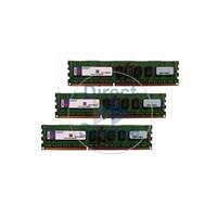 Kingston KTM-SX313K3/6G - 6GB 3x2GB DDR3 PC3-10600 ECC Registered 240-Pins Memory