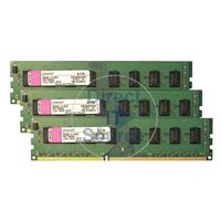 Kingston KVR1066D3N7K3/6G - 6GB 3x2GB DDR3 PC3-8500 NON-ECC UNBUFFERED 240-Pins Memory