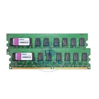 Kingston KVR400D2E3K2/2G - 2GB 2x1GB DDR2 PC2-3200 ECC Unbuffered 240Pins Memory