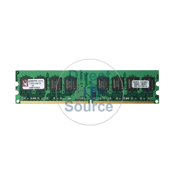 Kingston KVR667D2N5/2G - 2GB DDR2 PC2-5300 NON-ECC UNBUFFERED 240-Pins Memory