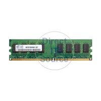 Samsung M378T2863QHS-CE7 - 1GB DDR2 PC2-6400 Non-ECC Unbuffered 240-Pins Memory