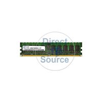 Samsung M392T2863DZA-CF7 - 1GB DDR2 PC2-6400 ECC Registered 240-Pins Memory