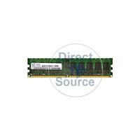 Samsung M393T5750BY0-CD5Q0 - 2GB DDR2 PC2-4200 ECC Registered 240-Pins Memory