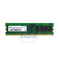 Micron MT36VDDT12872DG-265C1 - 1GB DDR PC-2100 ECC Registered 184Pins Memory