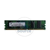 Micron MT4VDDT1664AG-40BF3 - 128MB DDR PC-3200 Non-ECC Unbuffered 184-Pins Memory