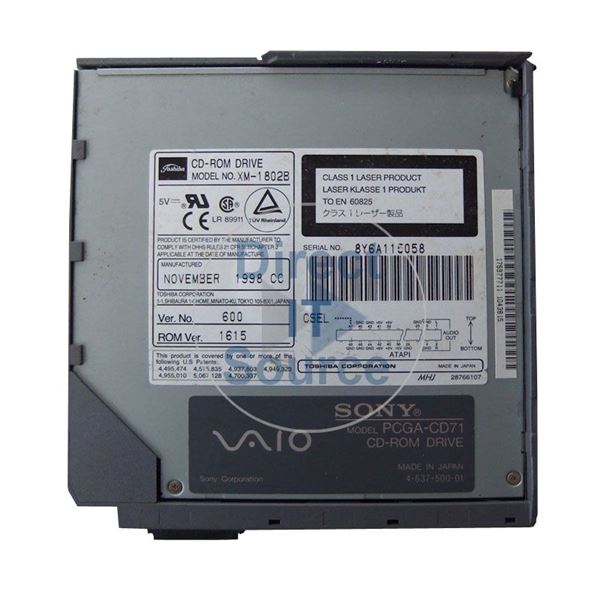 Sony PCGA-CD71 - 24x IDE CD-ROM Drive