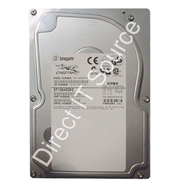 Seagate ST136403FC - 36.40GB 10K 40-PIN Fibre Channel 3.5" 1MB Cache Hard Drive