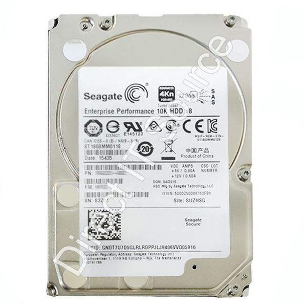 Seagate ST1800MM0118 - 1.8TB 10K SAS 12.0Gbps 2.5" 128MB Cache Hard Drive