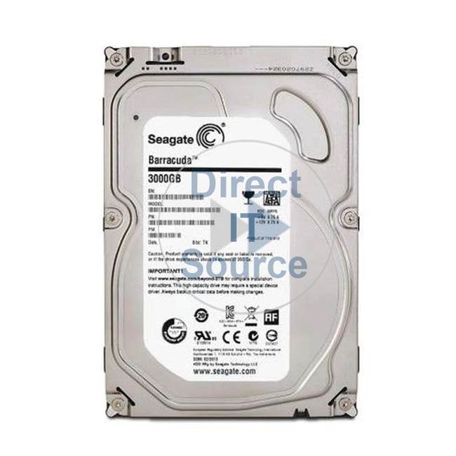 Seagate ST3000DM010 - Barracuda 3TB 7200RPM 3.5Inch SATA 6GBPS  Hard Drive