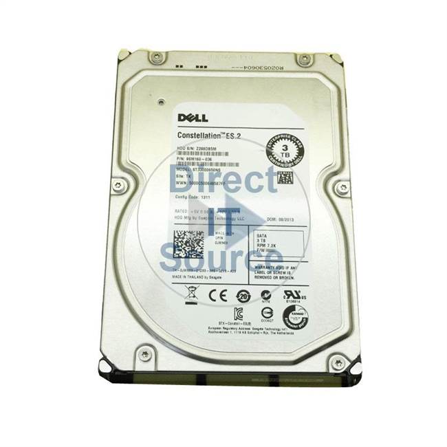 SEAGATE ST3000N650NS - 3TB 7.2 SATA 6.0Gbps 3.5Inch Cache Hard Drive