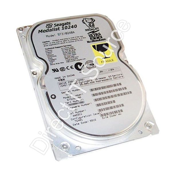 Seagate ST310240A - 10.2GB 5.4K ATA/33 3.5" 128KB Cache Hard Drive