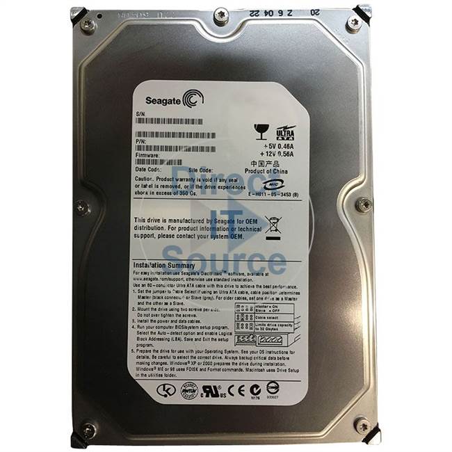 Seagate ST3120822A - 120GB  ATA-100 3.5" Cache Hard Drive