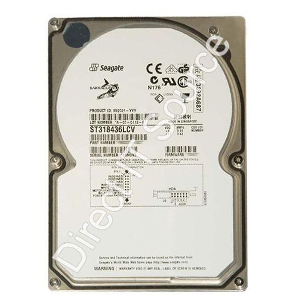 Seagate ST318436LCV - 18.37GB 7.2K 80-PIN Ultra-160 SCSI 3.5" 4MB Cache Hard Drive