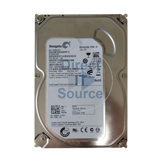 Seagate ST320418AS - 320GB 7.2K SATA 3.5" Hard Drive