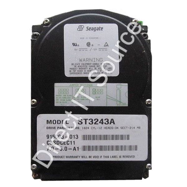 Seagate ST3243A - 213.9MB 3.8K ATA/IDE  3.5" 32KB Cache Hard Drive