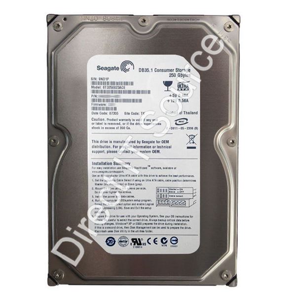 Seagate ST3250823ACE - 250GB 7.2K Ultra-IDE ATA/100 3.5" 8MB Cache Hard Drive