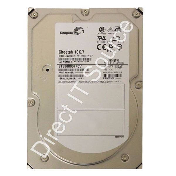 Seagate ST3300007FCV - 300GB 10K 40-PIN Fibre Channel 2.0Gbps 3.5" 8MB Cache Hard Drive