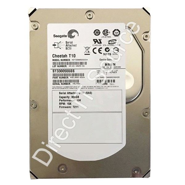 Seagate ST3300555SS - 300GB 15K SAS 3.5" 16MB Cache Hard Drive