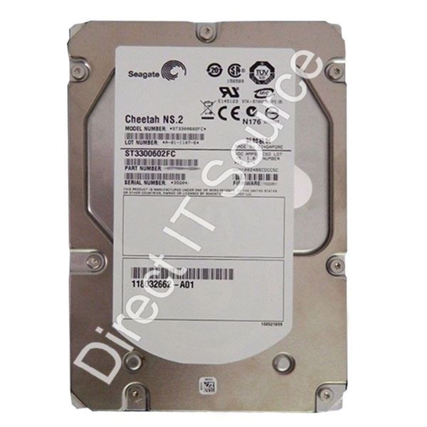 Seagate ST3300602FC - 300GB 10K 40-PIN Fibre Channel 4.0Gbps 3.5" 16MB Cache Hard Drive