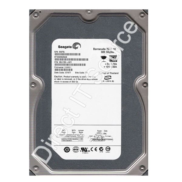 Seagate ST3320820AS - 320GB 7.2K SATA 3.0Gbps 3.5" 8MB Cache Hard Drive