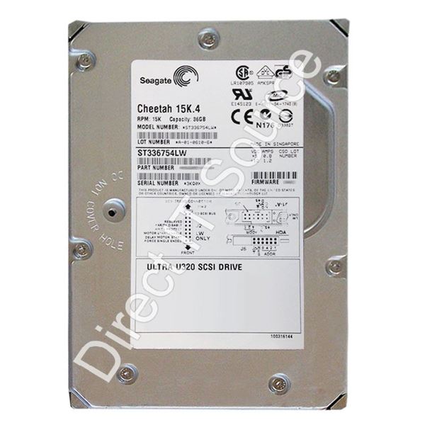 Seagate ST336754LW - 36.7GB 15K 68-PIN Ultra-320 SCSI 3.5" 8MB Cache Hard Drive