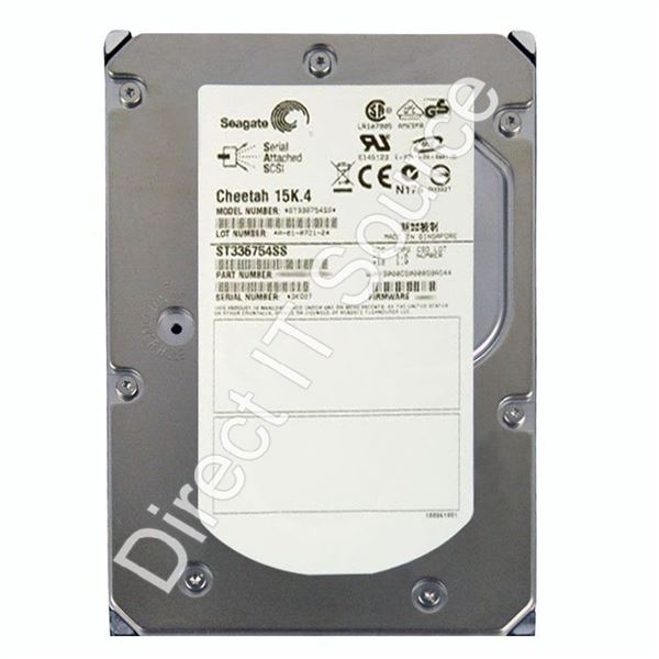 Seagate ST336754SS - 36.7GB 15K SAS 3.5" 8MB Cache Hard Drive