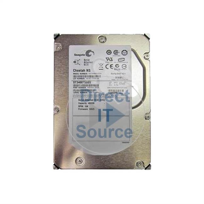 Seagate ST34000755SS - 400GB 10K SAS 3.5" Hard Drive