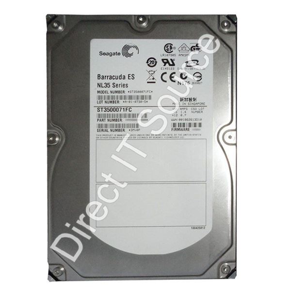 Seagate ST3500071FC - 500GB 7.2K Fibre Channel 2.0Gbps 3.5" 8MB Cache Hard Drive