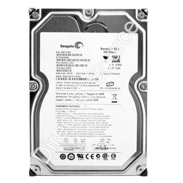 Seagate ST3750330NS - 750GB 7.2K SATA 3.0Gbps 3.5" 32MB Cache Hard Drive