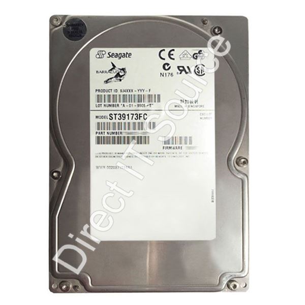 Seagate ST39173FC - 9.10GB 7.2K 40-PIN Fibre Channel 3.5" 1MB Cache Hard Drive