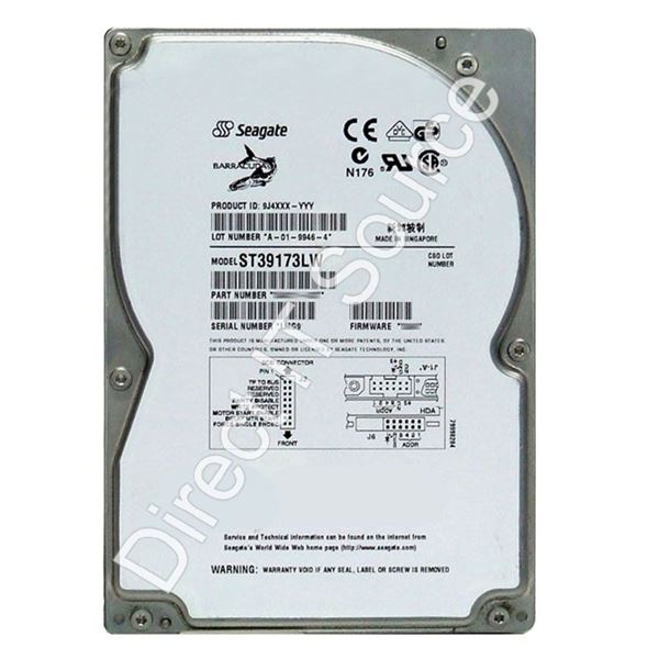 Seagate ST39173LW - 9.1GB 7.2K 68-PIN SCSI 3.5" 1MB Cache Hard Drive