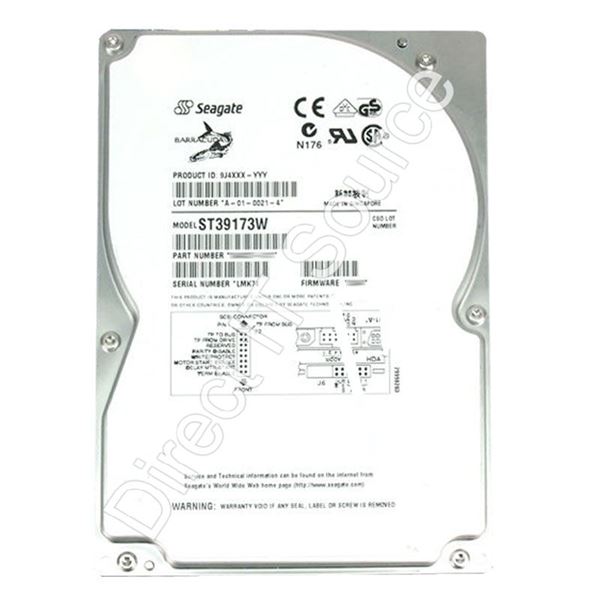 Seagate ST39173W - 9.1GB 7.2K 68-PIN SCSI 3.5" 512MB Cache Hard Drive