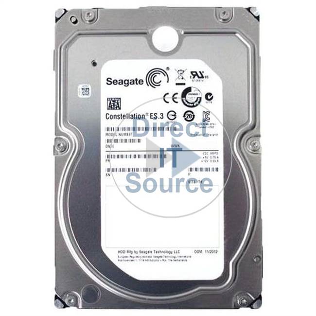 Seagate ST4000NM003 - Constellation ES.3 4TB 7200RPM 3.5Inch SATA 6GBPS 128MB Hard Drive