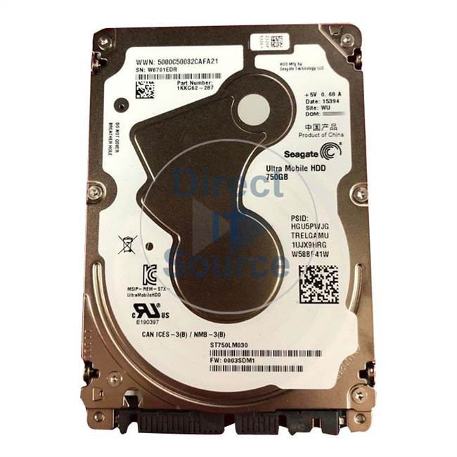 ST750LM030 Seagate - 750GB 5.4K SATA 2.5" 16MB Cache Hard Drive