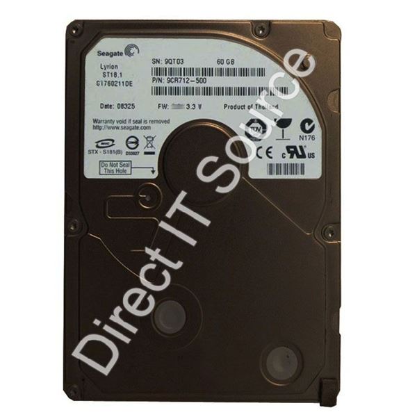 Seagate ST760211DE - 60GB 3.6K Ultra-ATA/66 1.8" 2MB Cache Hard Drive