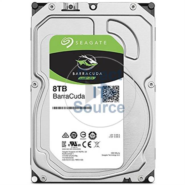 Seagate ST8000DM000 - Barracuda 8TB 5900RPM 3.5Inch SATA 6GBPS  Hard Drive