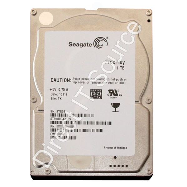 Seagate ST91000430AS - 1TB 7.2K SATA 2.5" 32MB Cache Hard Drive