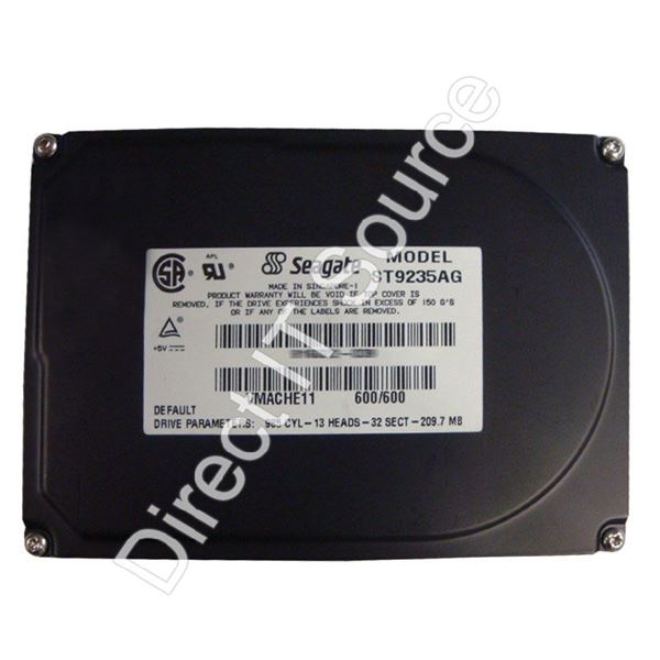 Seagate ST9235AG - 209.7MB 3.45K ATA/IDE  2.5" 64KB Cache Hard Drive