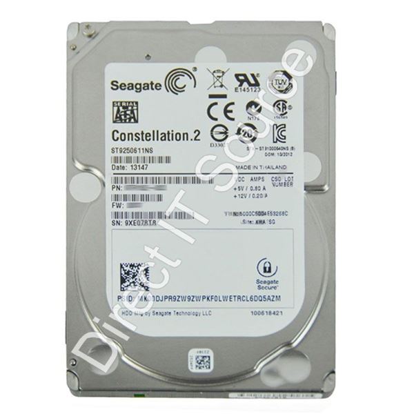 Seagate ST9250611NS - 250GB 7.2K SATA 6.0Gbps 2.5" 64MB Cache Hard Drive